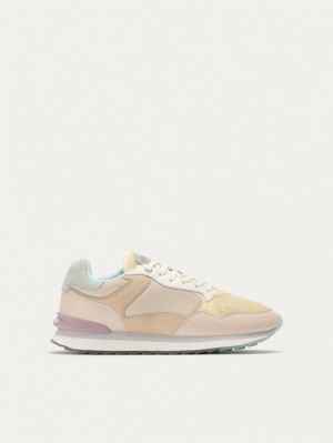 Sneakers Donna Hoff City Atlantic City Gialle Khaki | DCE4877JX