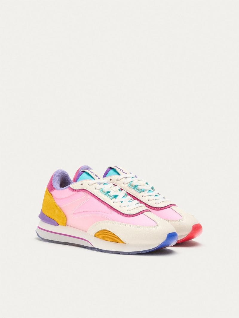 Sneakers Donna Hoff Art Tiger Rosa Bianche Viola | EBN7274KN