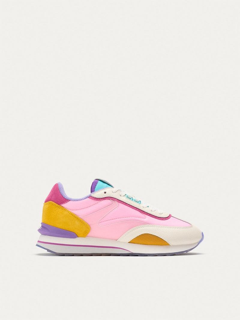 Sneakers Donna Hoff Art Tiger Rosa Bianche Viola | EBN7274KN