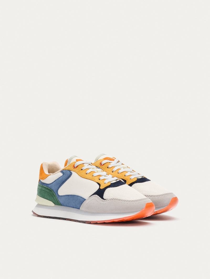 Sneakers Donna Hoff City Bangkok Bianche Gialle Blu | OHF7368XM