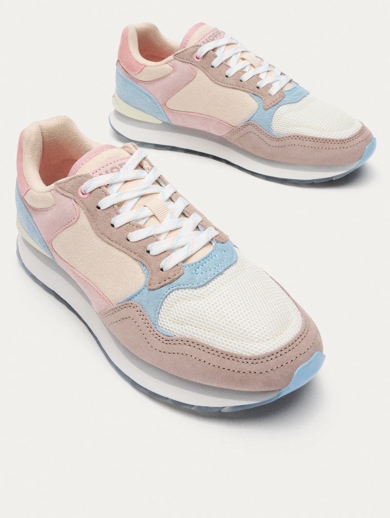 Sneakers Donna Hoff City Barcelona Rosa Blu Bianche | VAK6870DN