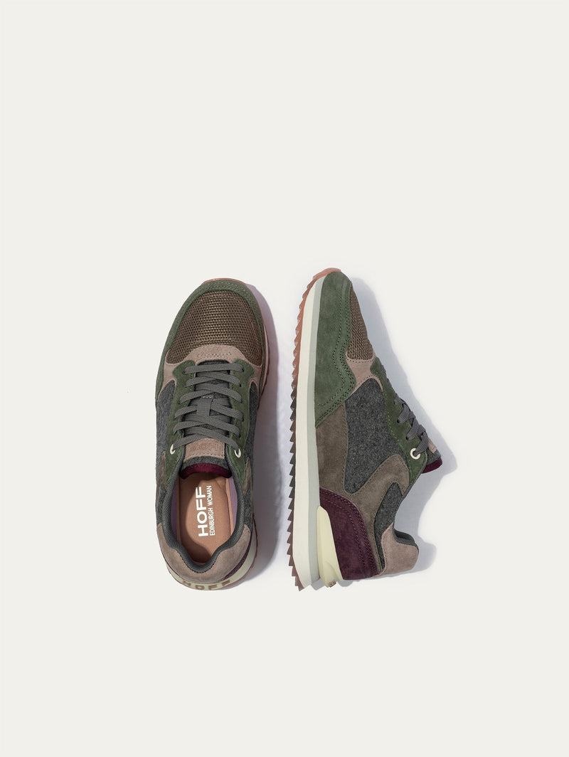 Sneakers Donna Hoff City Edinburgh Verdi Grigie Scuro | KNN1057TJ