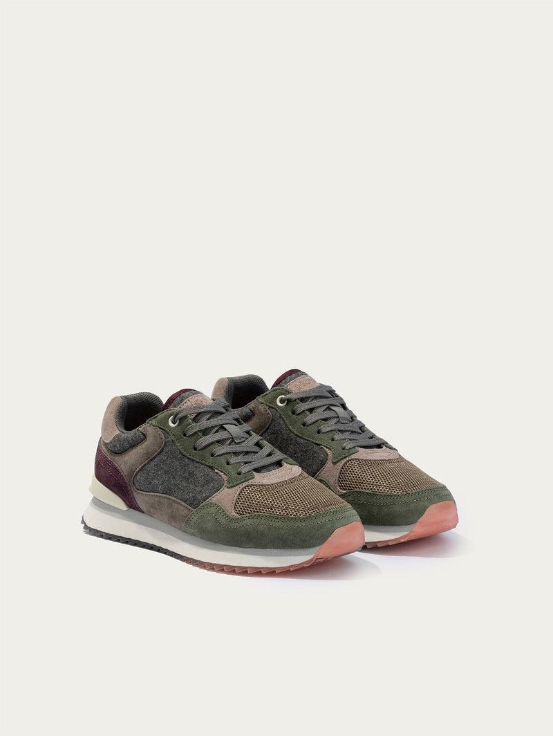 Sneakers Donna Hoff City Edinburgh Verdi Grigie Scuro | KNN1057TJ