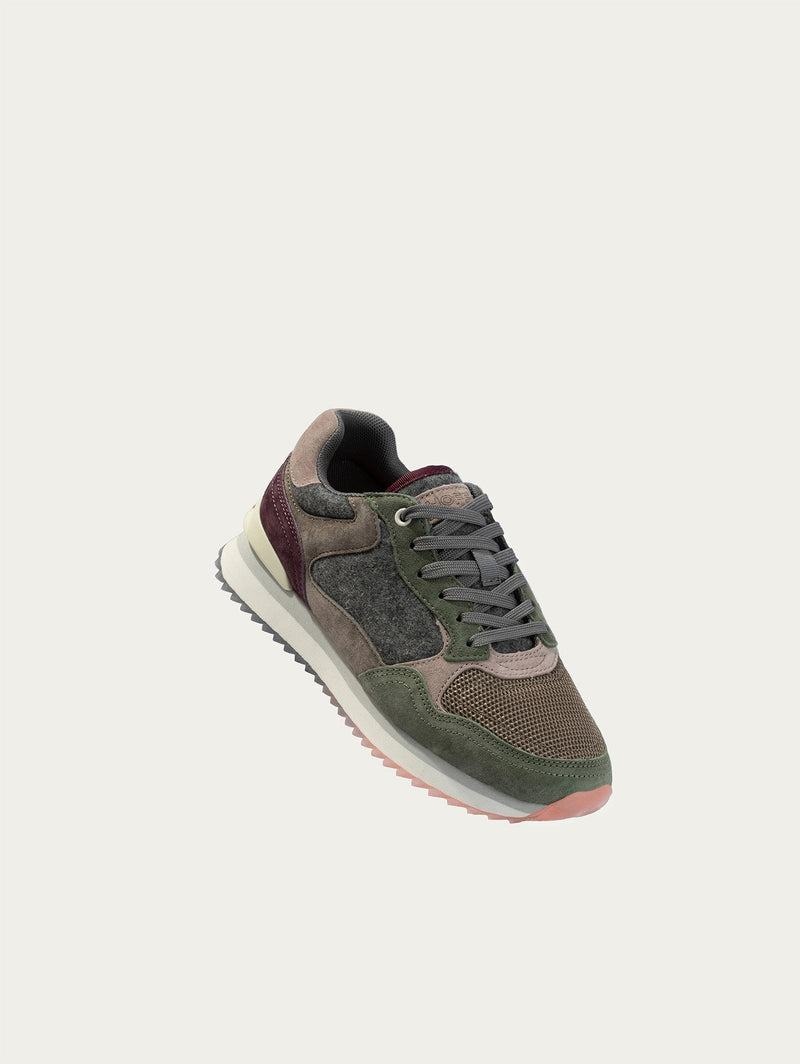 Sneakers Donna Hoff City Edinburgh Verdi Grigie Scuro | KNN1057TJ