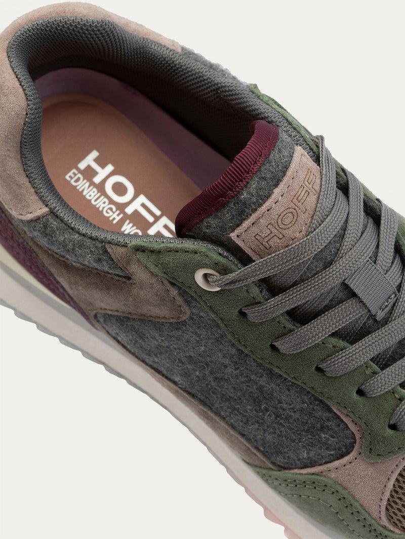 Sneakers Donna Hoff City Edinburgh Verdi Grigie Scuro | KNN1057TJ