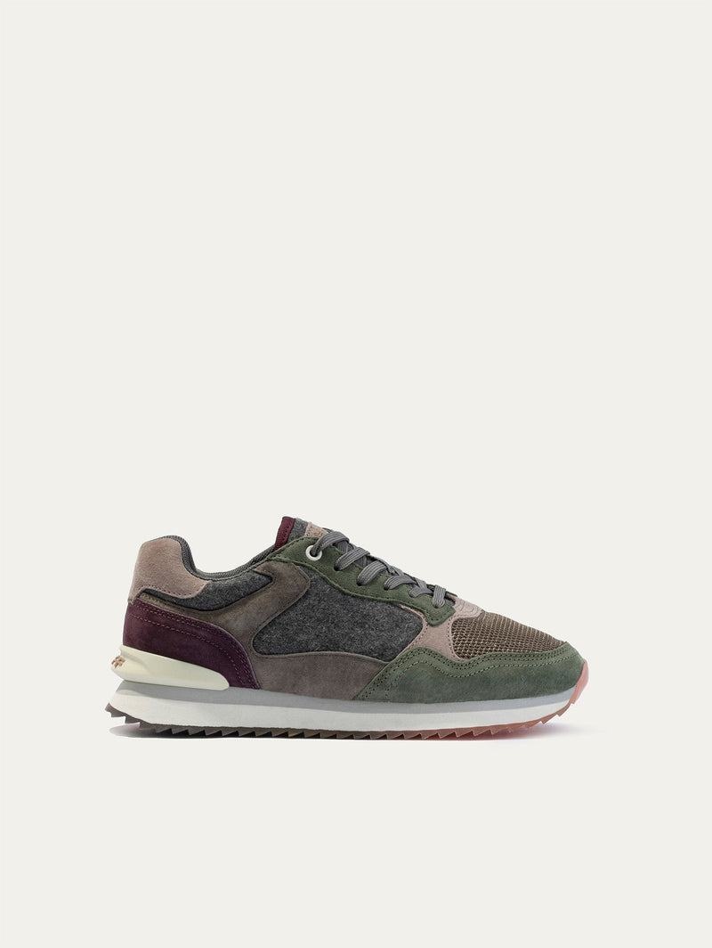Sneakers Donna Hoff City Edinburgh Verdi Grigie Scuro | KNN1057TJ