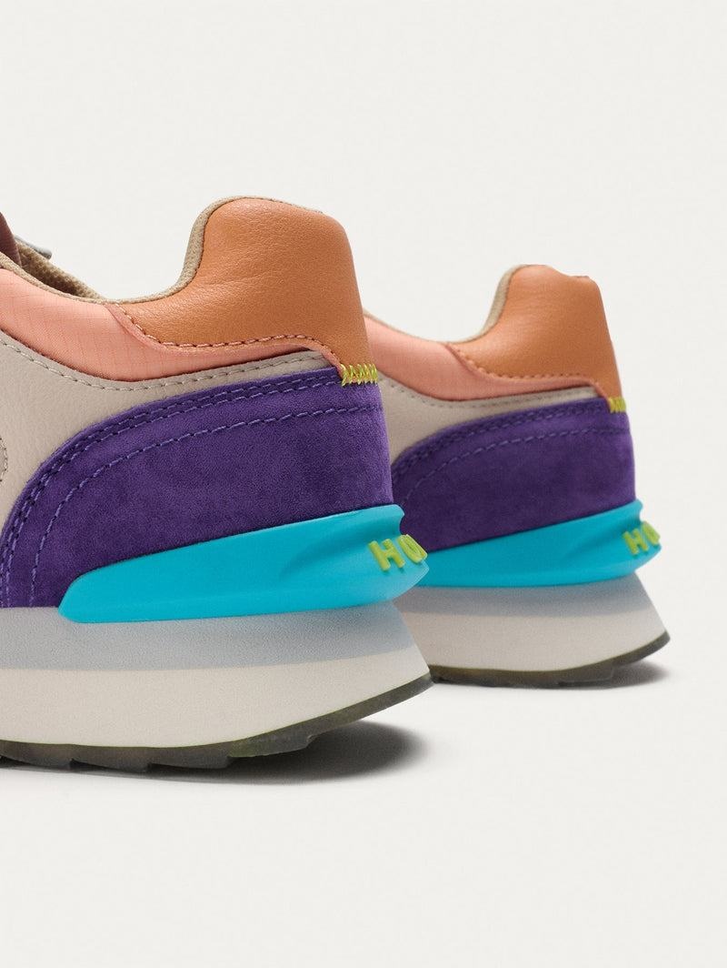Sneakers Donna Hoff City Lima Khaki Bianche Rosa | TIE8433IU