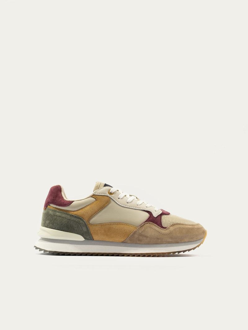 Sneakers Donna Hoff City Madrid Marroni Gialle Verdi | UAS3145ZH