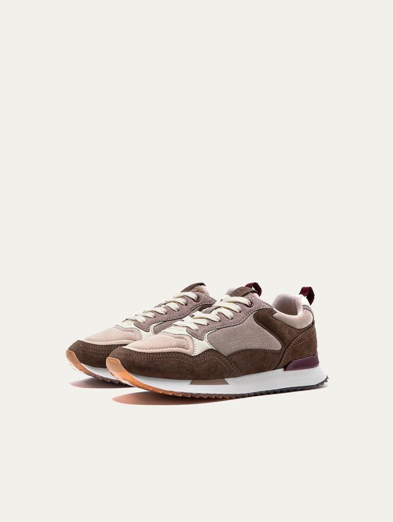 Sneakers Donna Hoff City Nantes Marroni Scuro Grigie | ULM7192WB