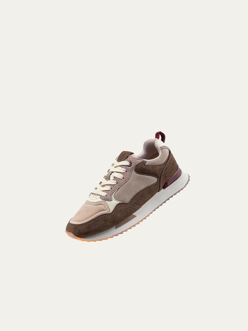 Sneakers Donna Hoff City Nantes Marroni Scuro Grigie | ULM7192WB