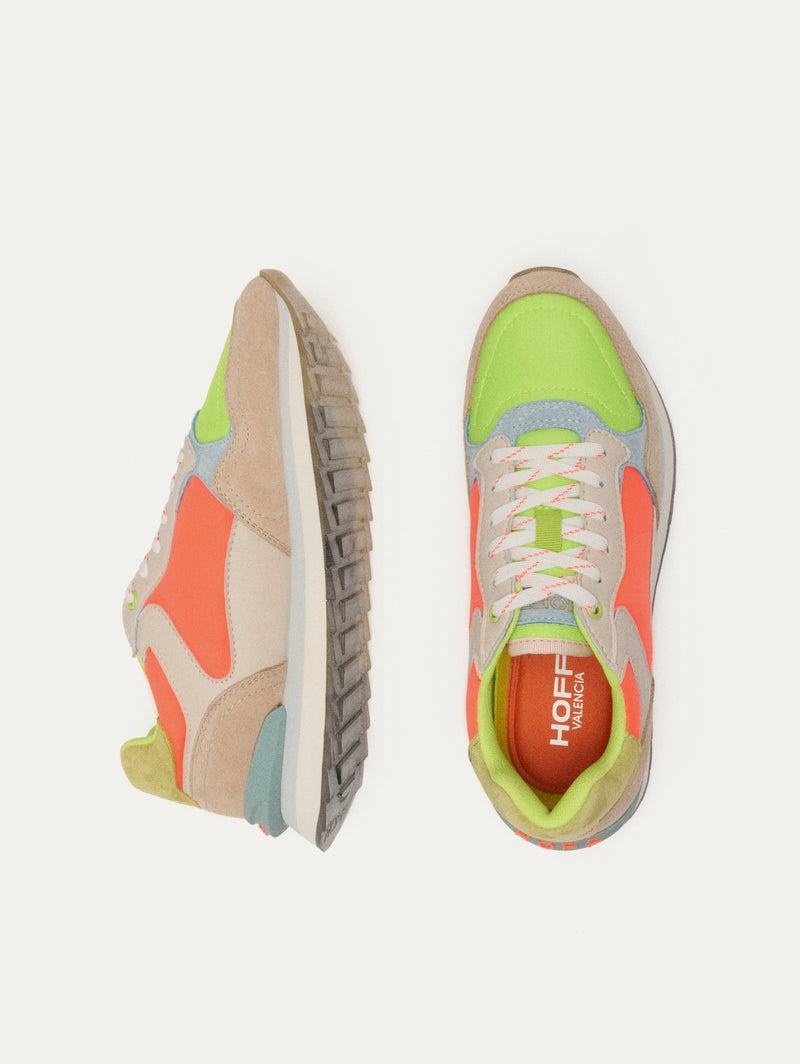 Sneakers Donna Hoff City Valencia Verdi Arancioni Grigie | VUP2879PB