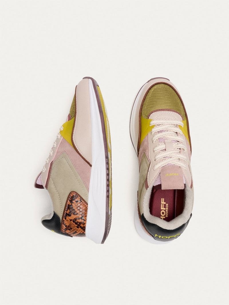 Sneakers Donna Hoff District Bourbon Rosa Gialle Grigie | TKD970BF