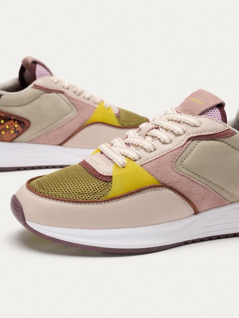 Sneakers Donna Hoff District Bourbon Rosa Gialle Grigie | TKD970BF