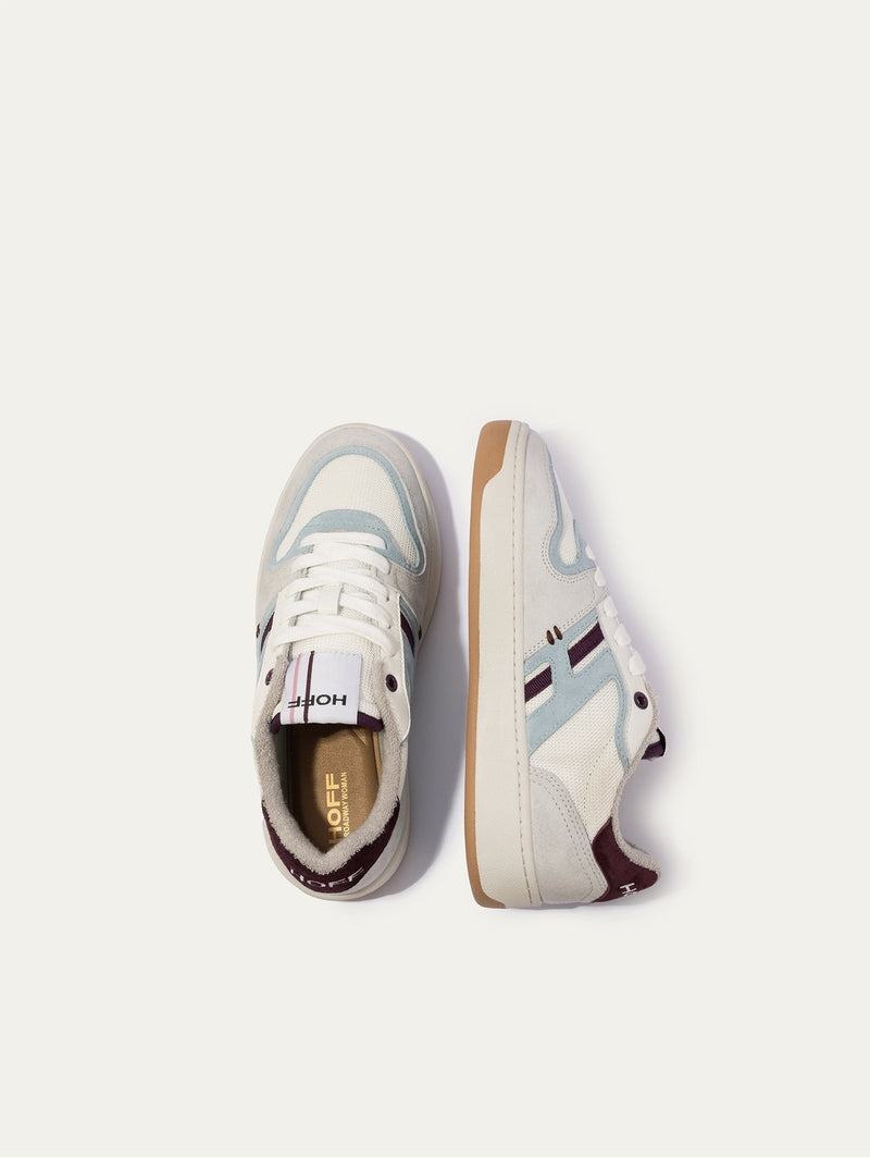 Sneakers Donna Hoff Metro Broadway Bianche Grigie Blu | NZV1350QT