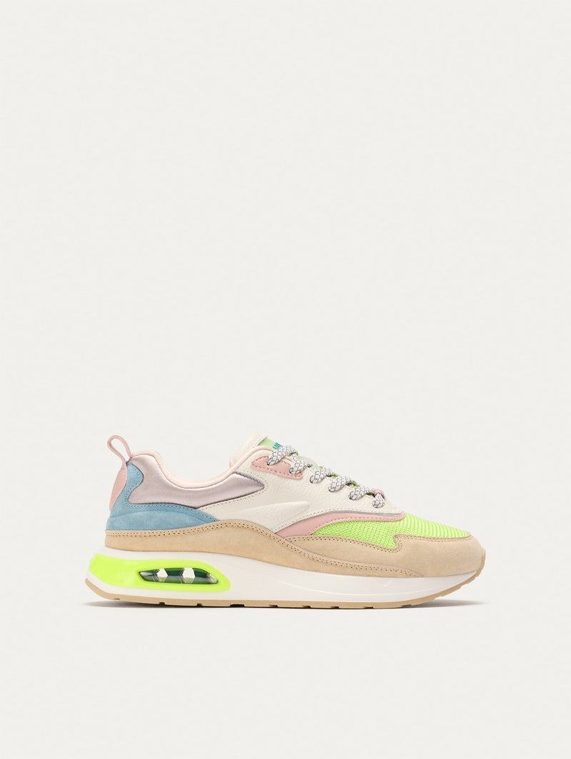 Sneakers Donna Hoff Skyline Bayfront Bianche Gialle Khaki | TBV237QA
