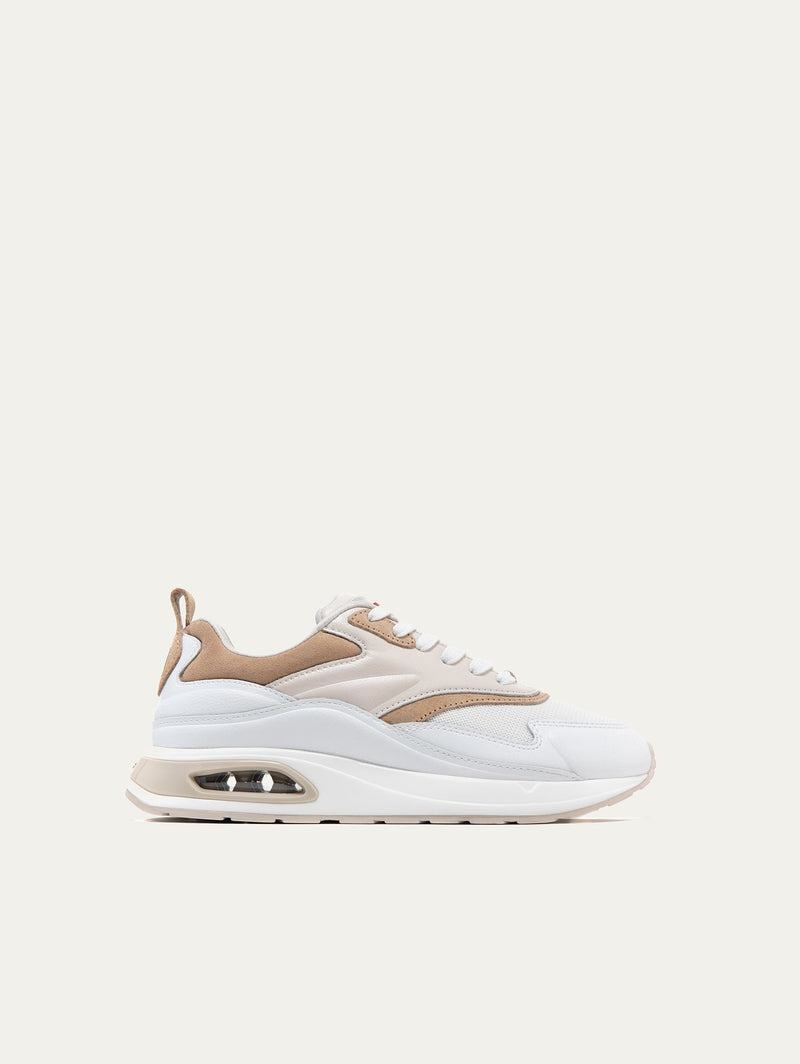 Sneakers Donna Hoff Skyline Evolution Bianche Marroni Grigie | WUA5150HA