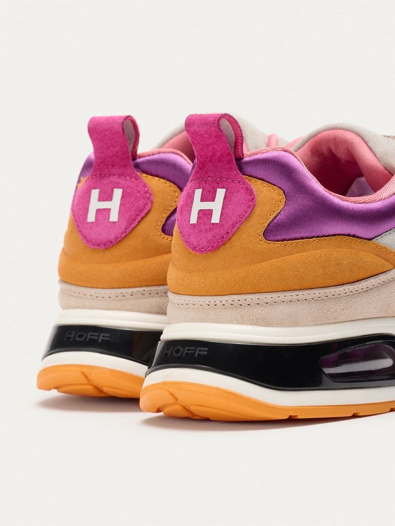 Sneakers Donna Hoff Skyline Olympia Bianche Khaki Viola | QVB4213PB