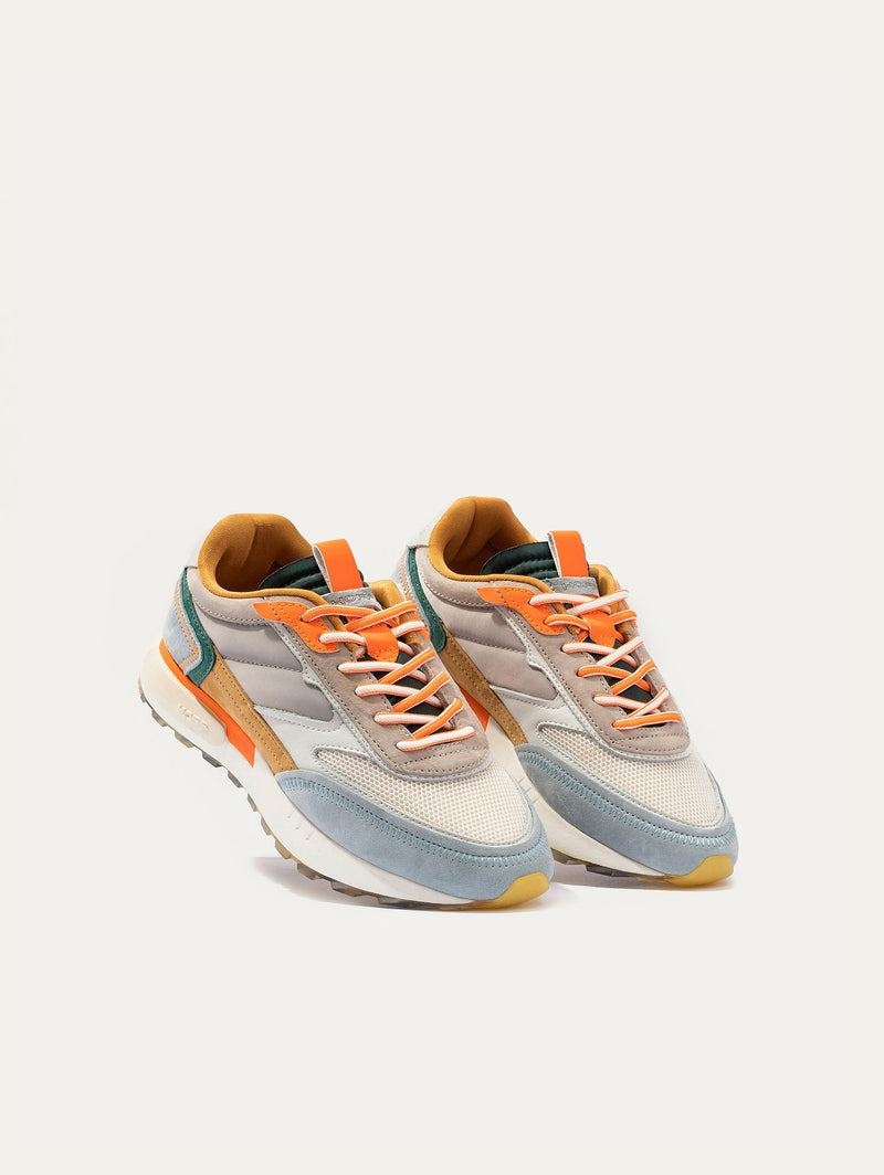 Sneakers Donna Hoff Tribe Congo Bianche Grigie Arancioni | KPP2182GM