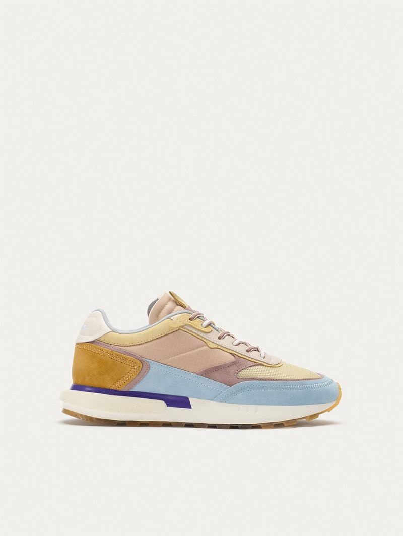 Sneakers Donna Hoff Tribe Serengeti Gialle Blu | JGJ9870TA