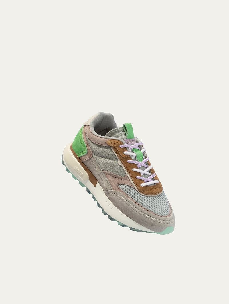 Sneakers Donna Hoff Tribe Siberia Grigie Verdi | WKK9255YY