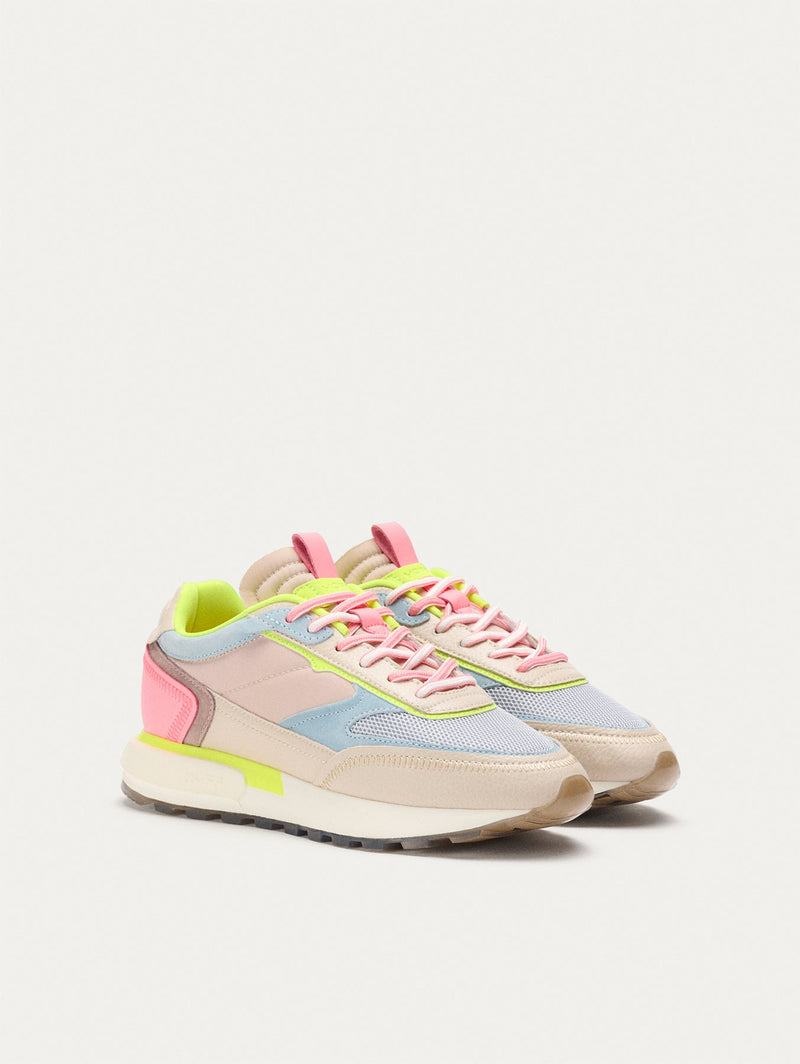 Sneakers Donna Hoff Tribe Tana Rosa Khaki Blu | TOL4729GQ