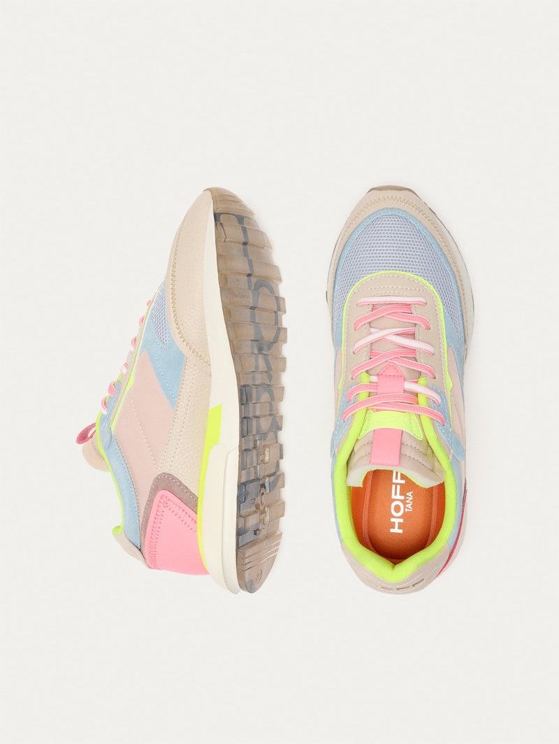 Sneakers Donna Hoff Tribe Tana Rosa Khaki Blu | TOL4729GQ