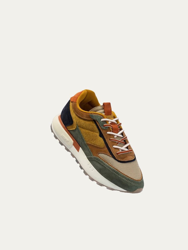 Sneakers Donna Hoff Tribe Tanzania Gialle Marroni Verdi | TET8324TF
