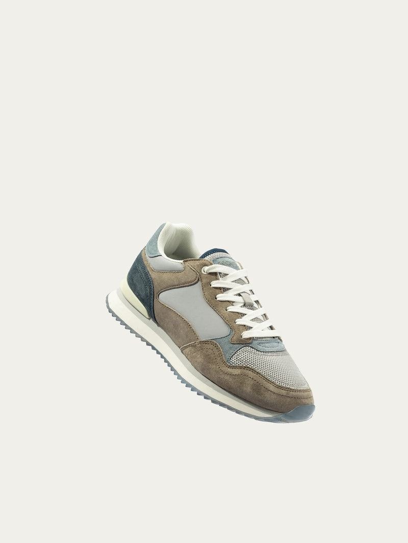 Sneakers Uomo Hoff City Bristol Grigie Khaki Bianche | BST844DH