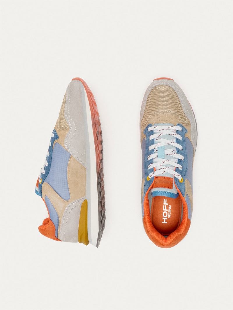Sneakers Uomo Hoff City Helsinki Khaki Blu Grigie | AAM4621KY
