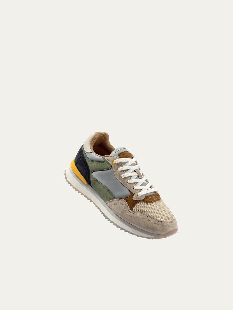 Sneakers Uomo Hoff City Montevideo Grigie Blu Verdi | FCJ8558GQ