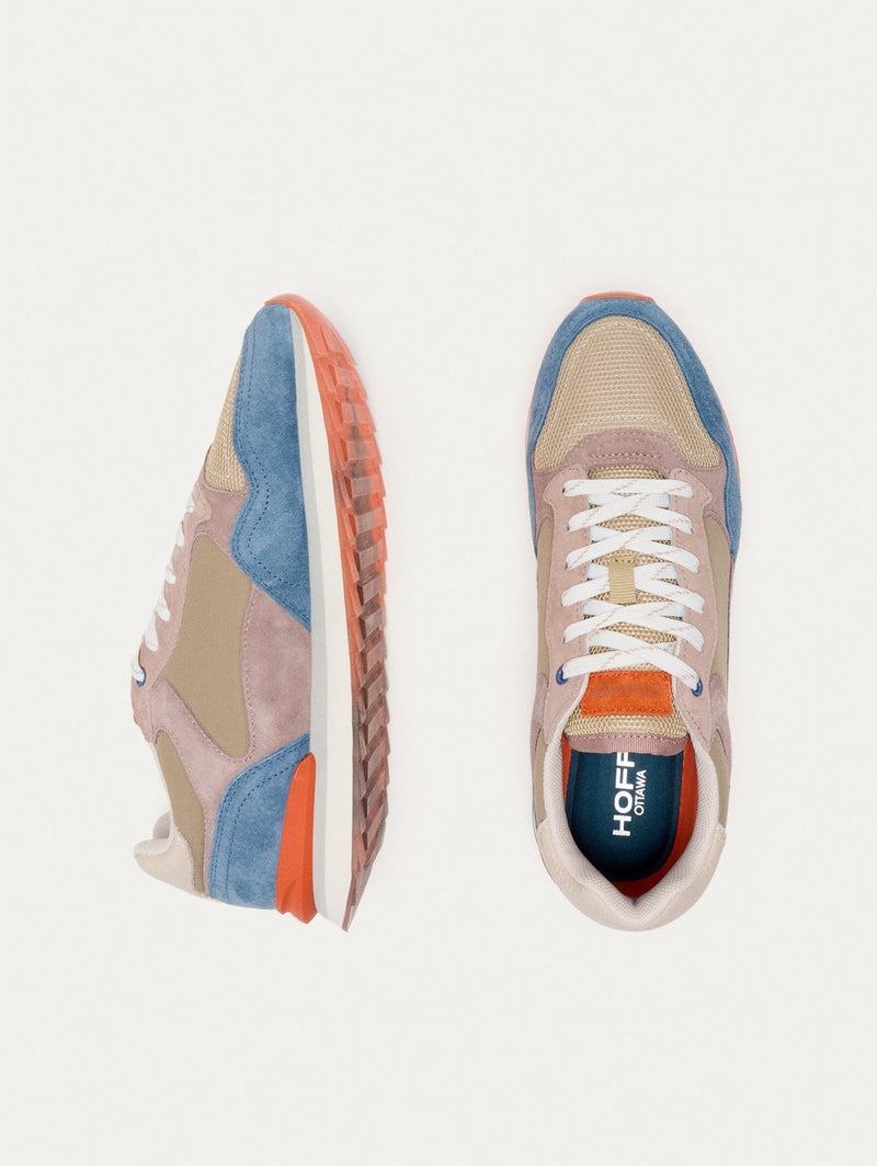 Sneakers Uomo Hoff City Ottawa Khaki Rosa Blu | JHU2081UG