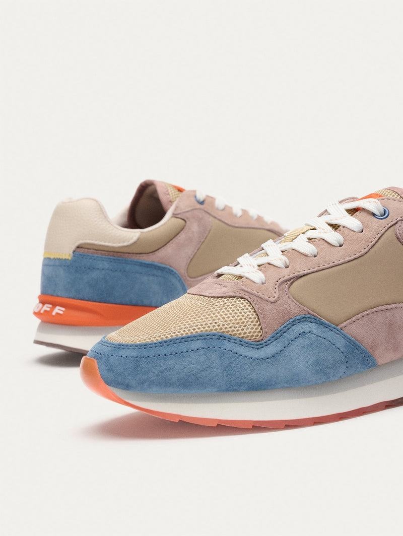 Sneakers Uomo Hoff City Ottawa Khaki Rosa Blu | JHU2081UG