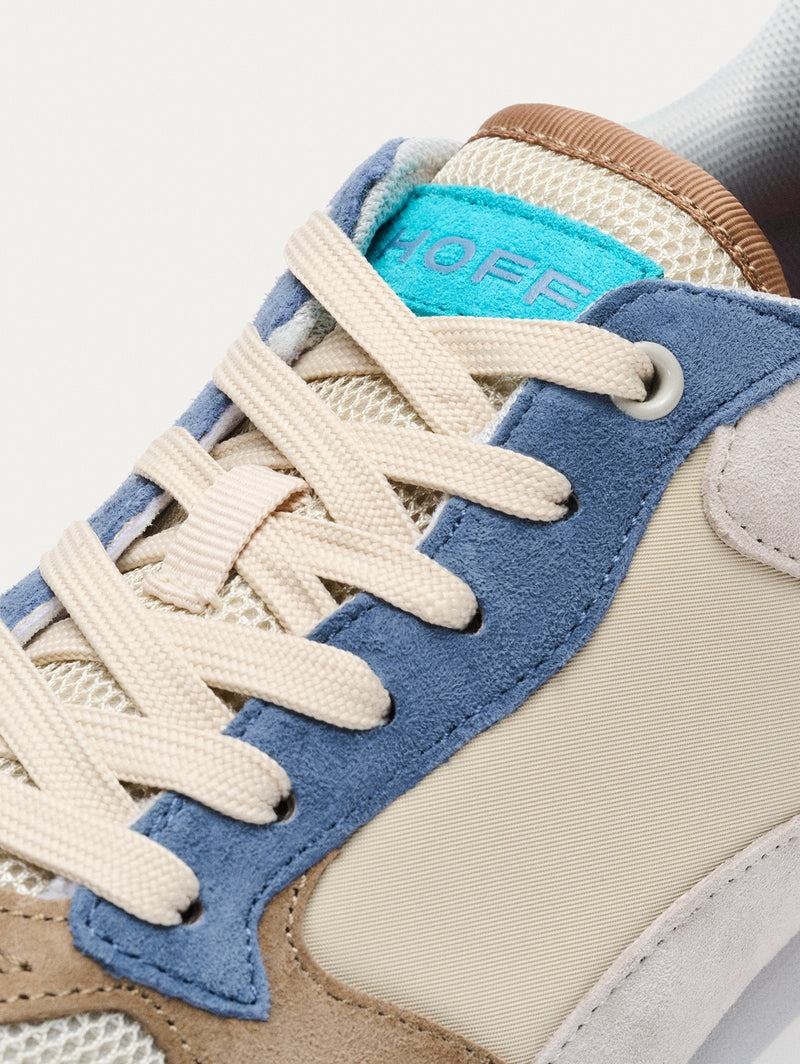 Sneakers Uomo Hoff City Santiago Bianche Grigie Marroni | DJY6735ET