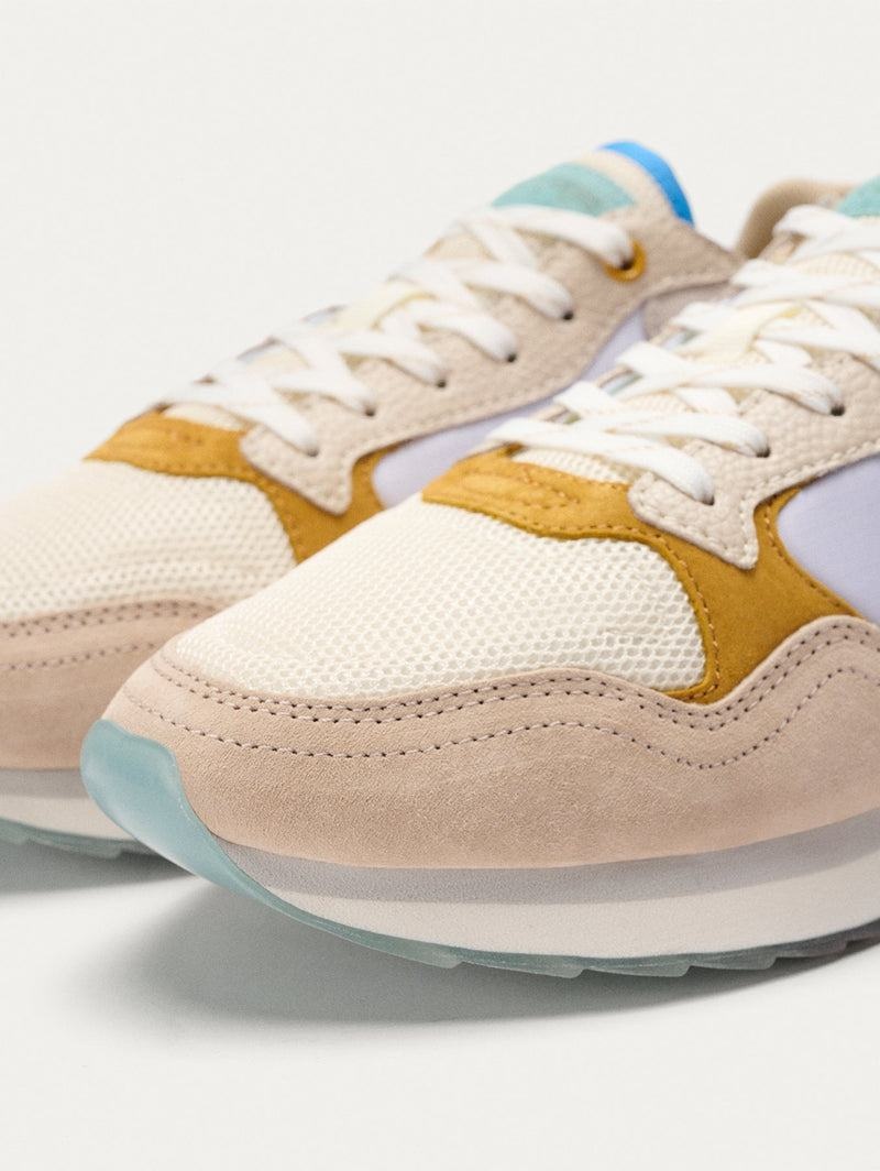 Sneakers Uomo Hoff City Sapporo Bianche Khaki Gialle | QOD388AJ