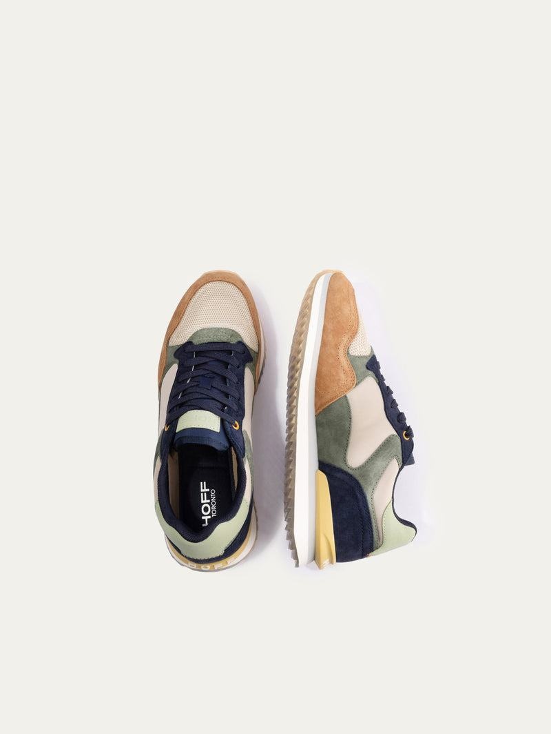Sneakers Uomo Hoff City Toronto Blu Verdi Marroni | YII238DL