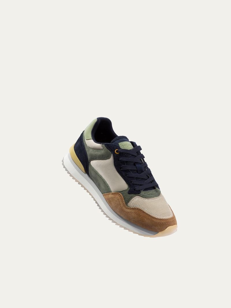 Sneakers Uomo Hoff City Toronto Blu Verdi Marroni | YII238DL