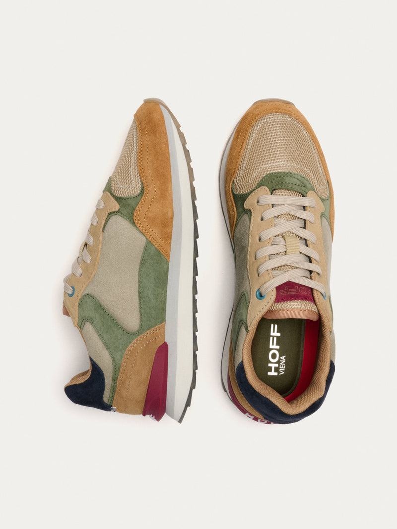 Sneakers Uomo Hoff City Viena Marroni Verdi | WXK388BD
