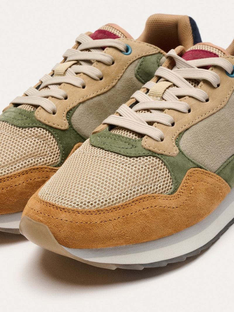Sneakers Uomo Hoff City Viena Marroni Verdi | WXK388BD