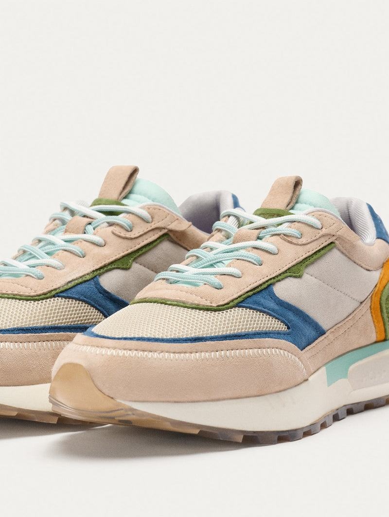 Sneakers Uomo Hoff Tribe Kibo Khaki Blu Gialle | ESQ4920XQ