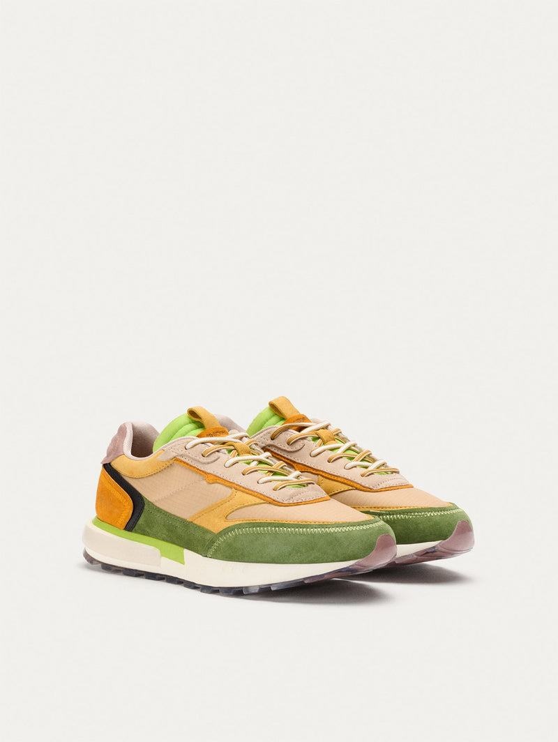 Sneakers Uomo Hoff Tribe Pangani Khaki Gialle Verdi | JGO4692OL