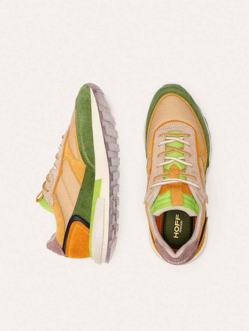 Sneakers Uomo Hoff Tribe Pangani Khaki Gialle Verdi | JGO4692OL